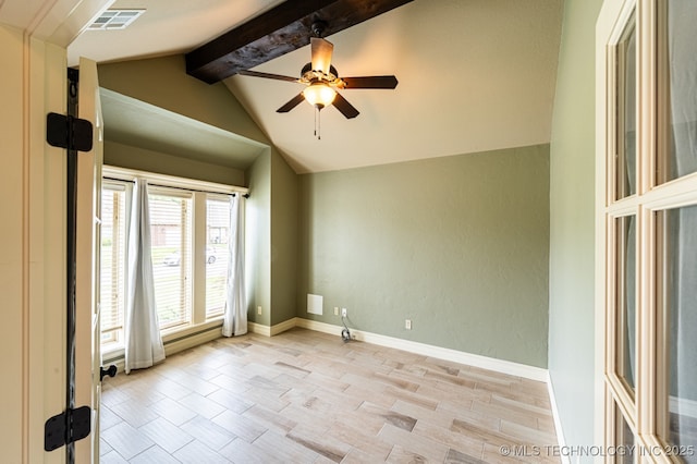 18312 E 46th St, Tulsa, OK 74134 - unfurnished room featuring a ceiling fan and baseboards