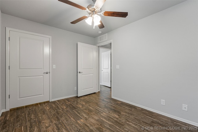 10387 S Nathan St, Jenks, OK 74037 - unfurnished bedroom featuring wood finished floors and ceiling fan
