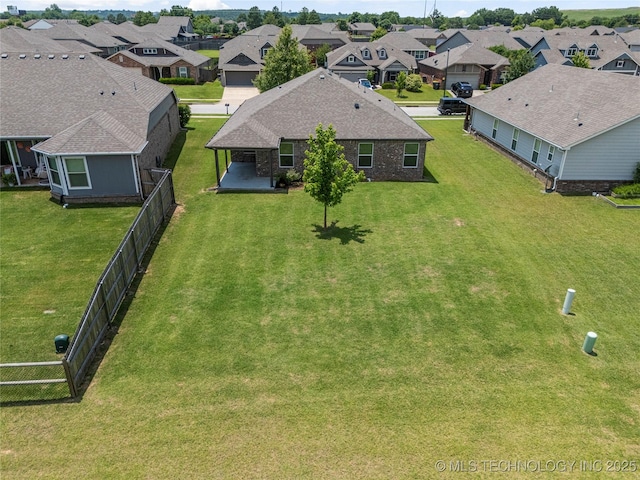 10387 S Nathan St, Jenks, OK 74037 - aerial perspective of suburban area
