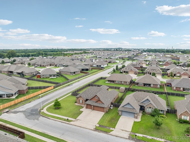 1620 E Boston Ct, Broken Arrow, OK 74012 - aerial perspective of suburban area