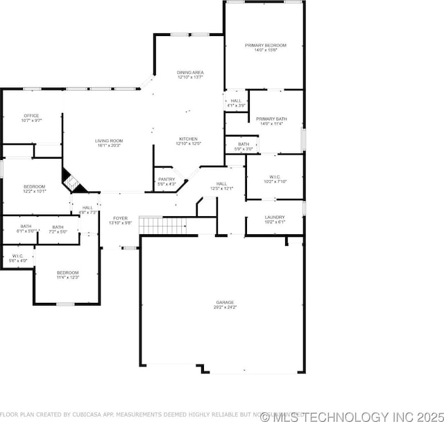 1620 E Boston Ct, Broken Arrow, OK 74012 - view of home floor plan