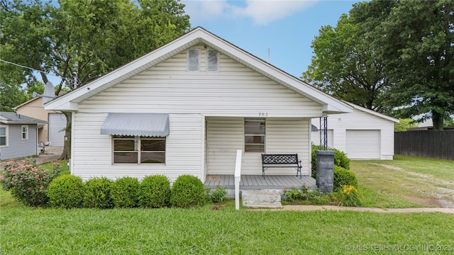 702 E Elgin Pl, Broken Arrow, OK 74012 - view of front of property featuring covered porch