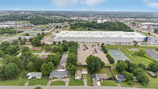 702 E Elgin Pl, Broken Arrow, OK 74012 - drone / aerial view of a tree filled landscape