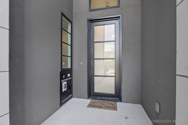 12622 S Granite Ave E, Bixby, OK 74008 - property entrance featuring stucco siding