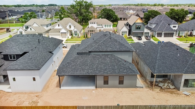 12622 S Granite Ave E, Bixby, OK 74008 - aerial perspective of suburban area