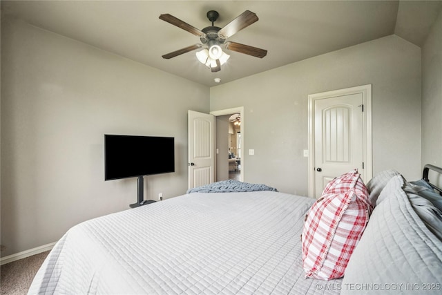 18820 S Kiowa Rd, Claremore, OK 74017 - bedroom with carpet floors and ceiling fan