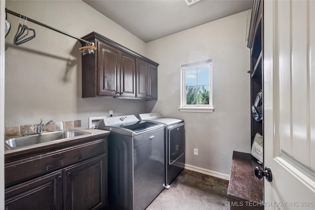18820 S Kiowa Rd, Claremore, OK 74017 - laundry room with cabinet space and washing machine and dryer