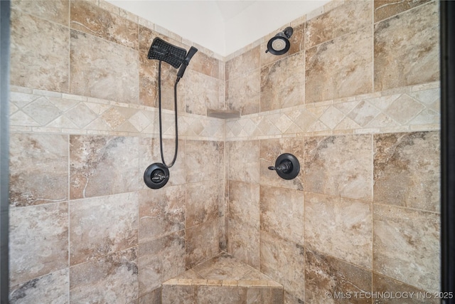 18820 S Kiowa Rd, Claremore, OK 74017 - bathroom view of a tile shower