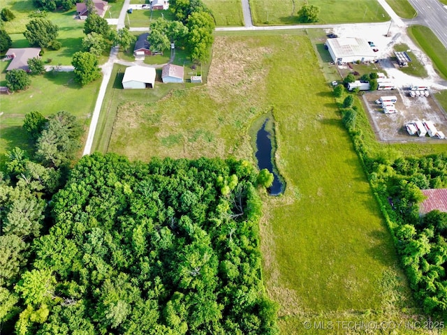 1604 N 2nd Ave, Warner, OK 74469 - aerial view of a nearby body of water