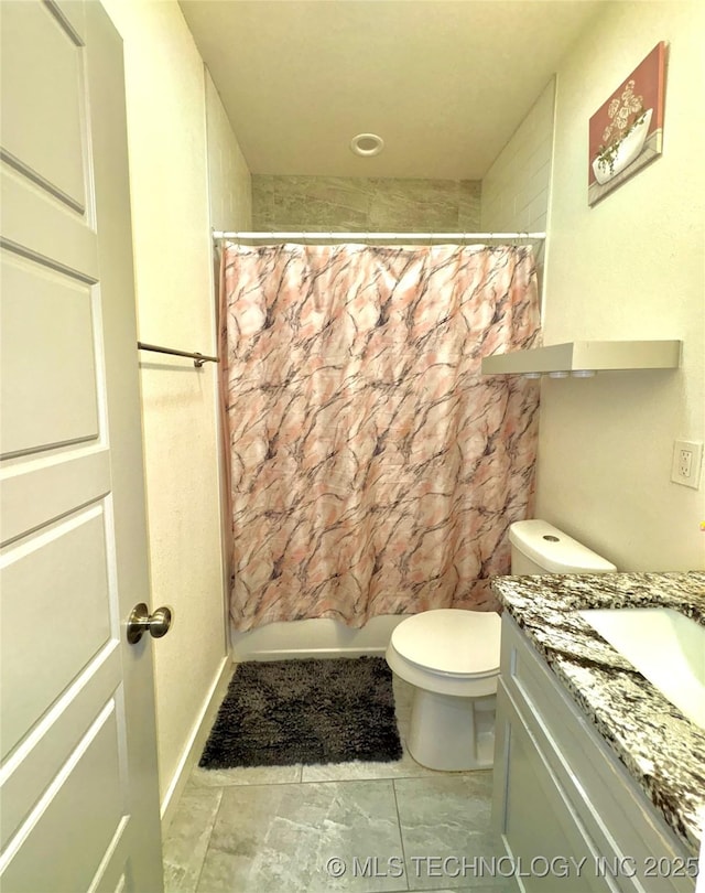 2125 N Lansing Ave W, Tulsa, OK 74106 - full bath featuring vanity and a shower with shower curtain