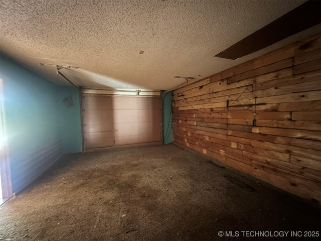 51698 W 139th St S, Drumright, OK 74030 - garage with wood walls