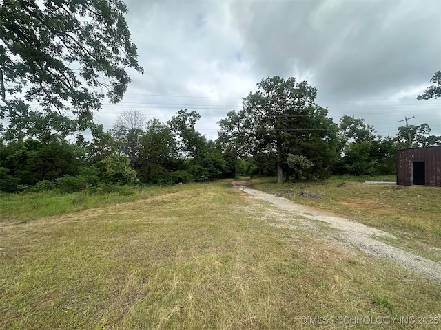 51698 W 139th St S, Drumright, OK 74030 - view of dirt / gravel road