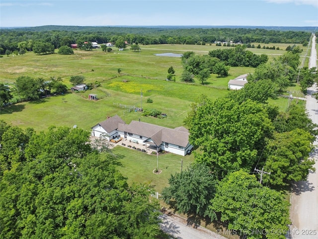 9025 N 156th Rd, Beggs, OK 74421 - overview of rural landscape