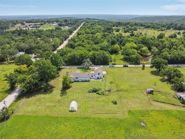 9025 N 156th Rd, Beggs, OK 74421 - view of rural area