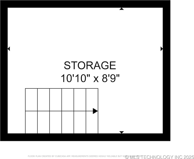 9025 N 156th Rd, Beggs, OK 74421 - view of home floor plan