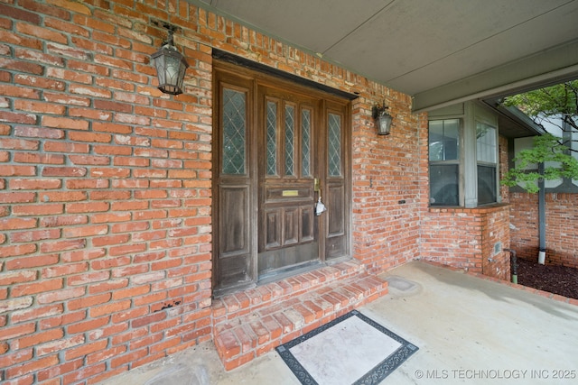 11637 W 86th St S, Sapulpa, OK 74066 - entrance to property with a porch and brick siding