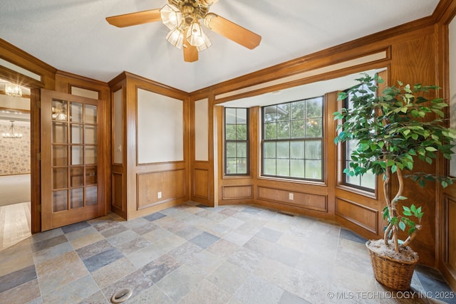 11637 W 86th St S, Sapulpa, OK 74066 - unfurnished sunroom with a chandelier
