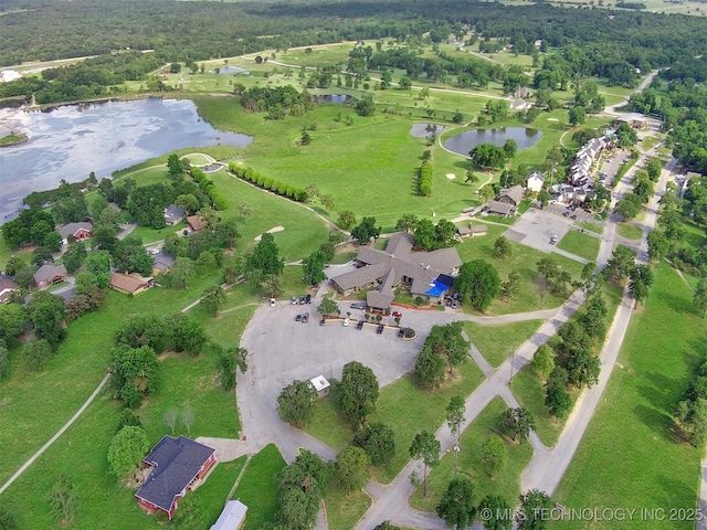2 Valley View Dr, Burneyville, OK 73430 - aerial view of property's location featuring a large body of water