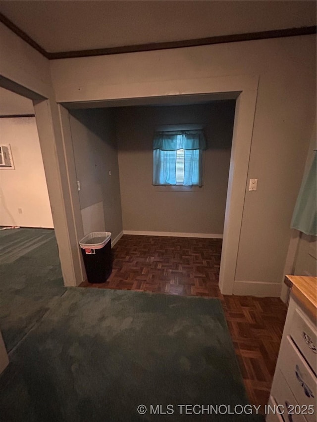 1315 W 5th St, Okmulgee, OK 74447 - basement featuring baseboards
