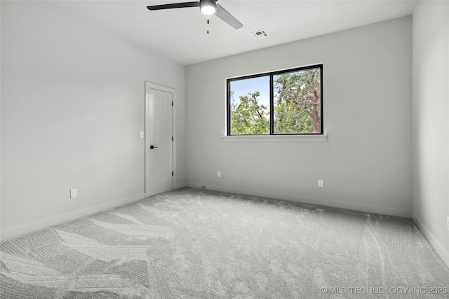 3008 S Boston Ct, Tulsa, OK 74114 - carpeted spare room with a ceiling fan and baseboards
