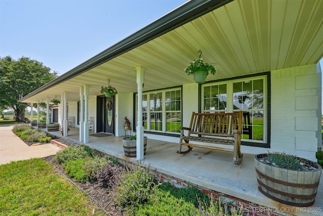 23535 E 720th Rd, Wagoner, OK 74467 - view of porch