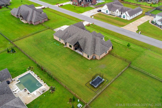 11325 S 212th E Ave, Broken Arrow, OK 74014 - aerial view of residential area
