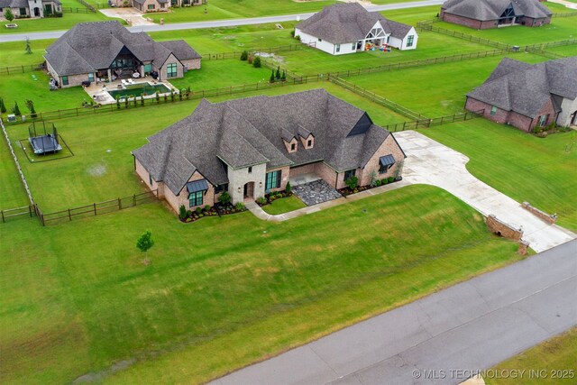 11325 S 212th E Ave, Broken Arrow, OK 74014 - aerial view of residential area