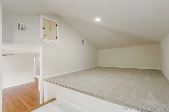 4015 S Urbana Ave, Tulsa, OK 74135 - bonus room with vaulted ceiling and baseboards
