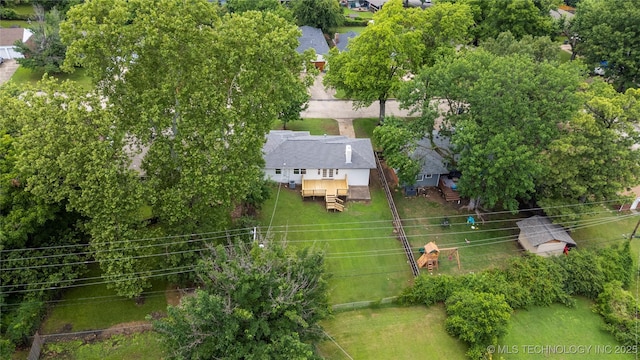 4015 S Urbana Ave, Tulsa, OK 74135 - bird's eye view