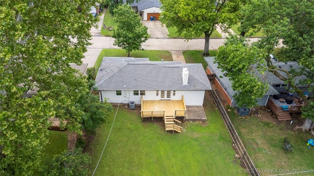 4015 S Urbana Ave, Tulsa, OK 74135 - aerial view of property and surrounding area