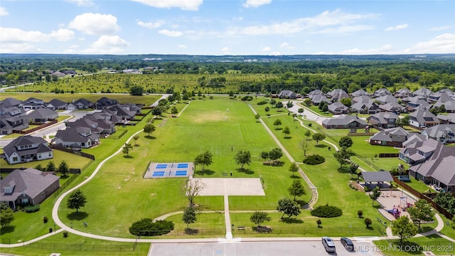 12913 S Ash St, Jenks, OK 74037 - aerial view of residential area