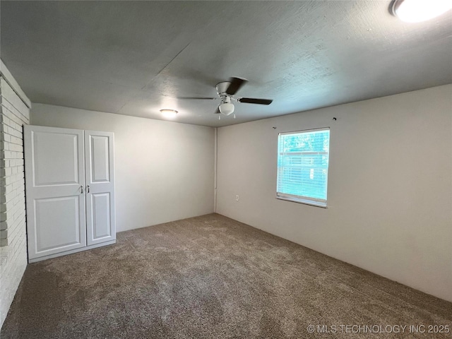 619 W 4th St, Skiatook, OK 74070 - carpeted spare room featuring ceiling fan