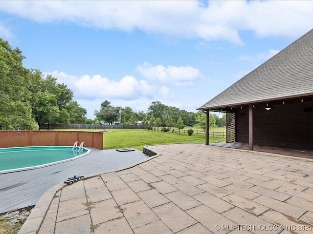 19345 S Fieldstone Dr E, Claremore, OK 74017 - view of pool featuring a patio area