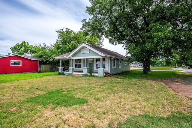 211 N 3rd St, Davis, OK 73030 - view of front of home featuring covered porch