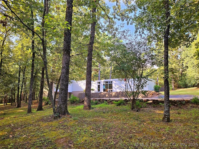 2417 Wilson St, Durant, OK 74701 - view of mid-century modern home