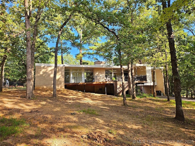2417 Wilson St, Durant, OK 74701 - rear view of property