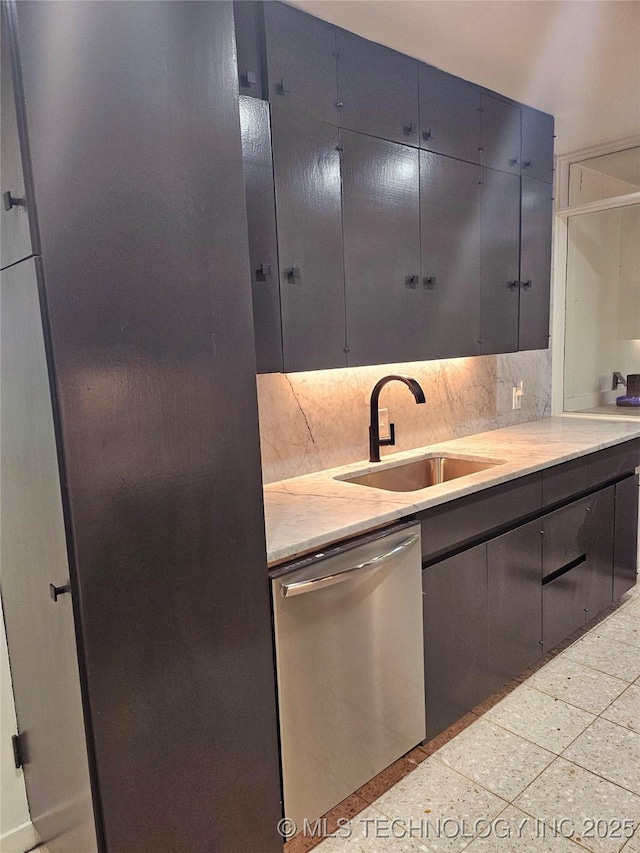 2417 Wilson St, Durant, OK 74701 - kitchen with appliances with stainless steel finishes and tasteful backsplash