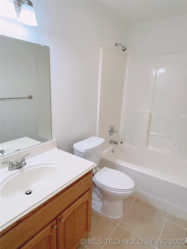 102 Northridge, Durant, OK 74701 - bathroom featuring bathtub / shower combination, tile patterned floors, and vanity