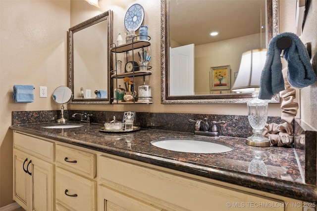 18 Longacre Dr, Ramona, OK 74061 - full bathroom featuring double vanity