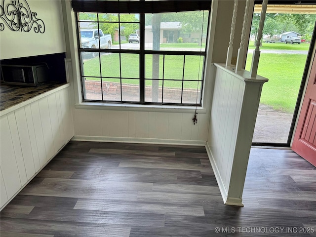 303 N 6th, Calera, OK 74730 - view of unfurnished sunroom