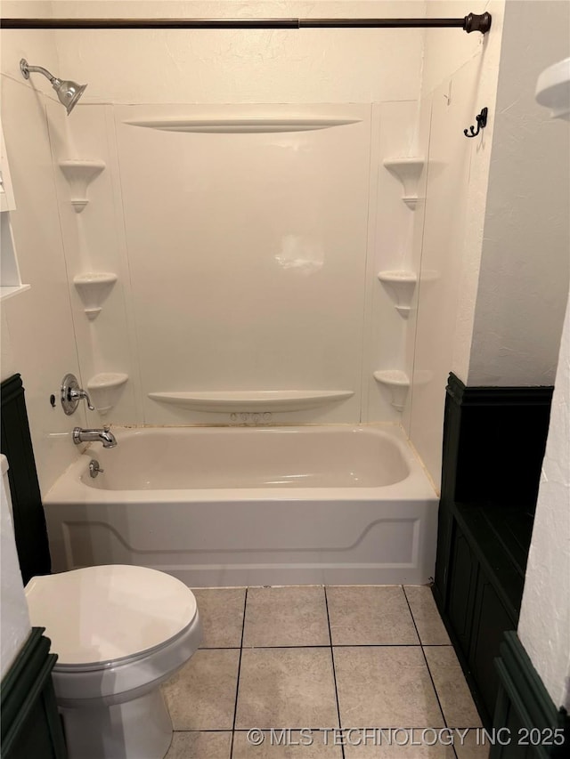 303 N 6th, Calera, OK 74730 - bathroom featuring tile patterned flooring, shower / tub combination, and vanity