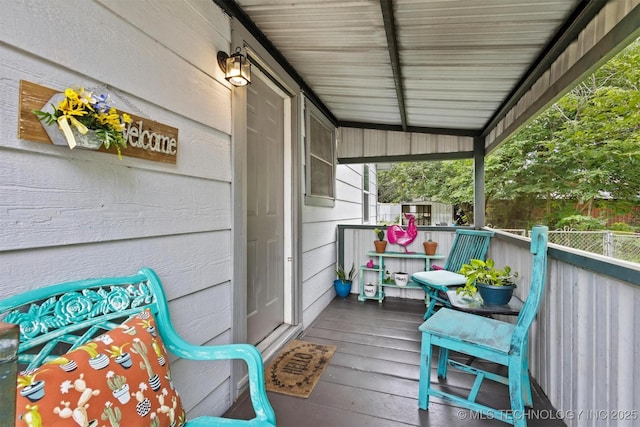 707 Bradwell St, Colbert, OK 74733 - view of wooden porch