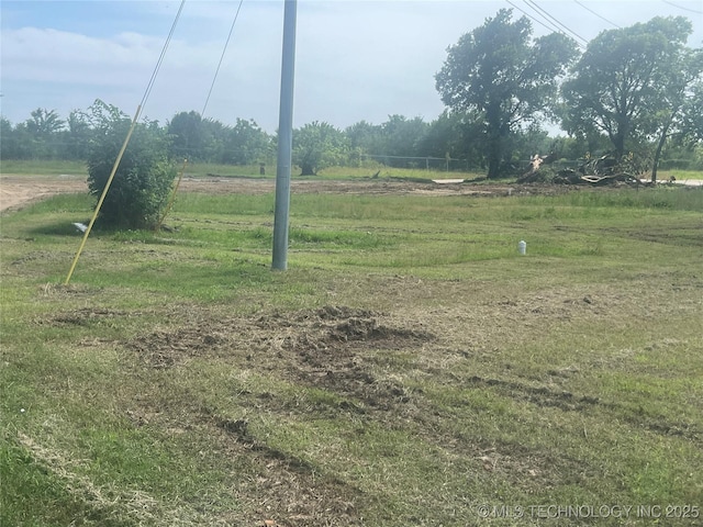 3300 Mississippi, Ada, OK 74820 - view of yard with a view of rural / pastoral area