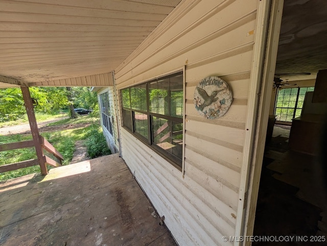 468446 E 908th Rd, Bunch, OK 74931 - view of wooden deck