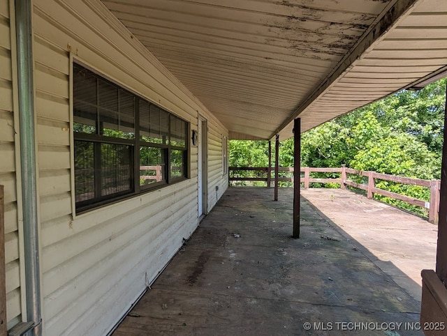 468446 E 908th Rd, Bunch, OK 74931 - view of patio