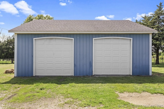 447247 E 70th Rd, Welch, OK 74369 - view of detached garage