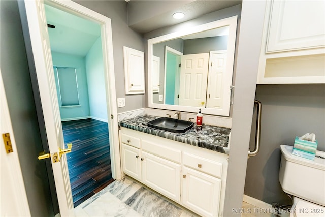 7224 NW 102nd, Oklahoma City, OK 73162 - bathroom with vanity and toilet