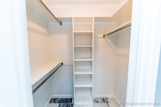 7224 NW 102nd, Oklahoma City, OK 73162 - walk in closet with marble finish floors