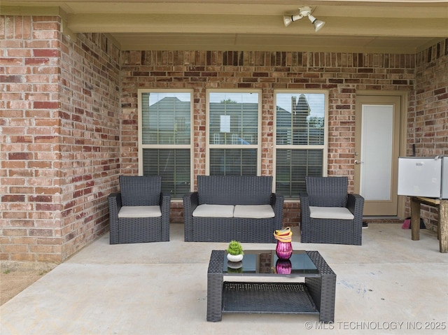 303 Hidden Path, Ardmore, OK 73401 - view of patio