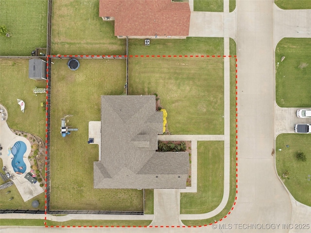303 Hidden Path, Ardmore, OK 73401 - aerial view